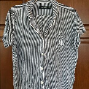 Vintage Ralph Lauren Striped Pajama Set